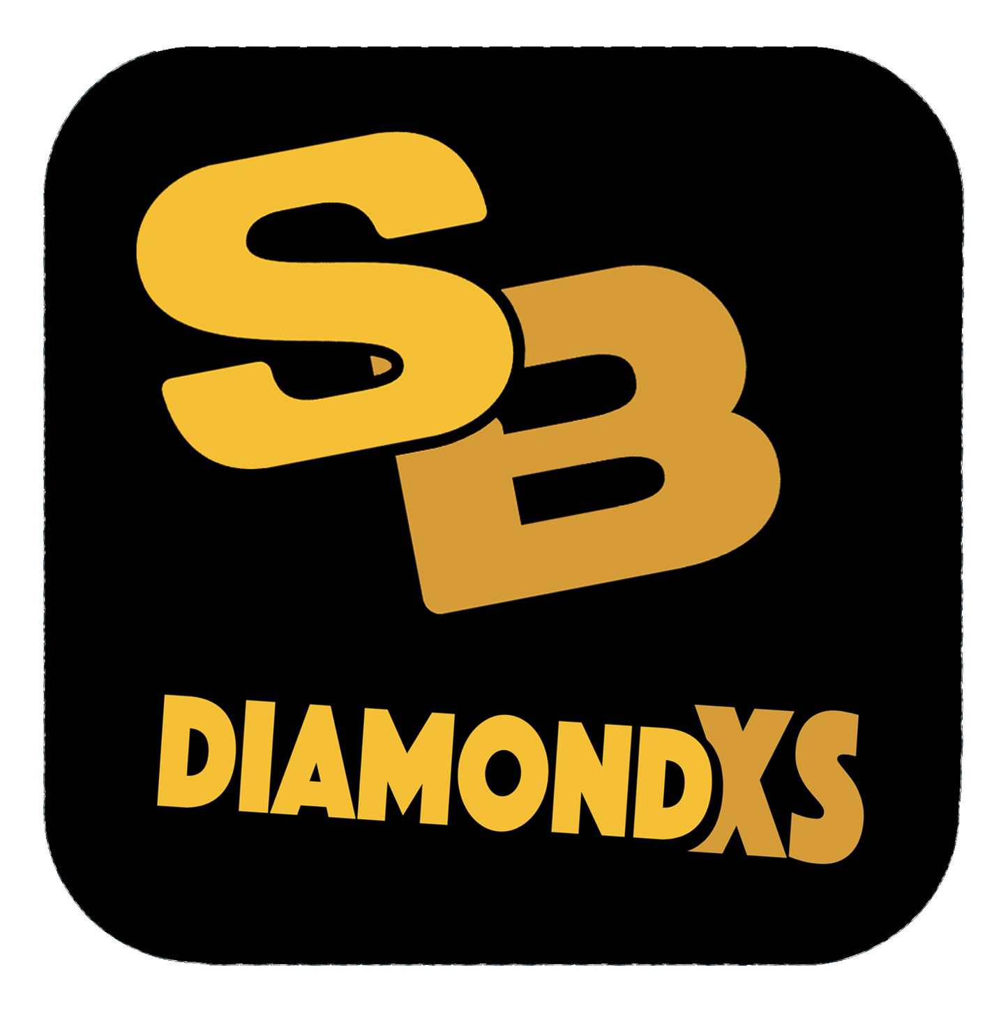 Swag Bags - Black & Gold - Diamond XS