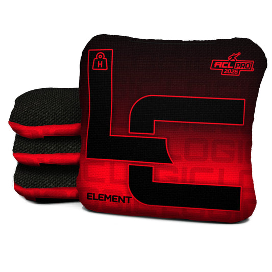 Logic Cornhole - COLORPOP - CRIMSON - ACL PRO 2026 BAGS - MULTIPLE BAG SERIES