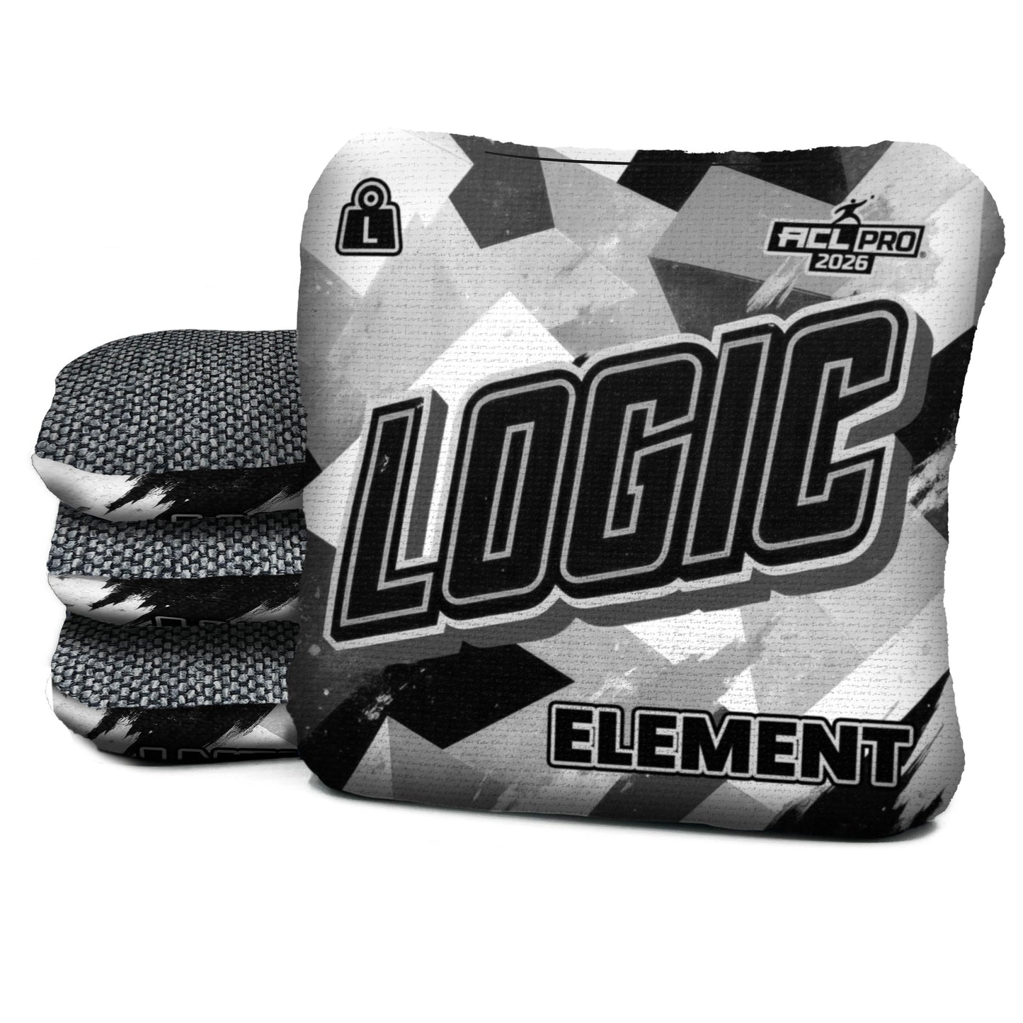 Angle Splat - Black White - ACL PRO 2026 BAGS - MULTIPLE BAG SERIES - Set of 4 bags