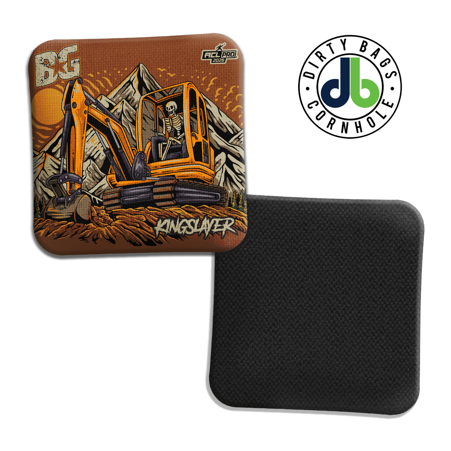 BG Cornhole Bags - Kingslayer - "Dig It"