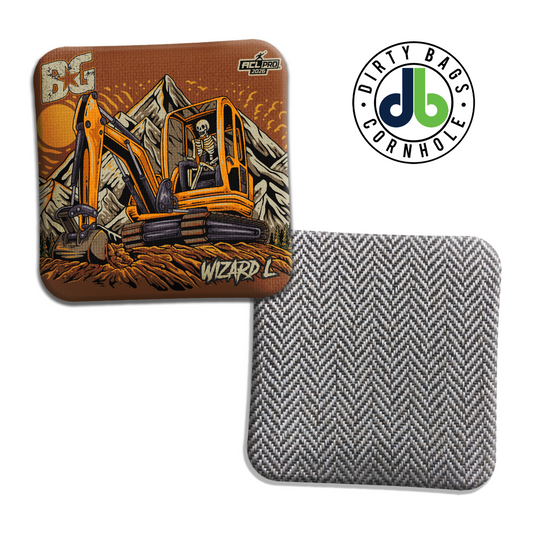 BG Cornhole Bags - "Dig It" - Wizard L / Wizard / Sorcerer