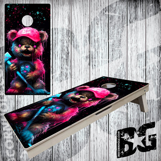 BG Cornhole Boards - Mad Teddy