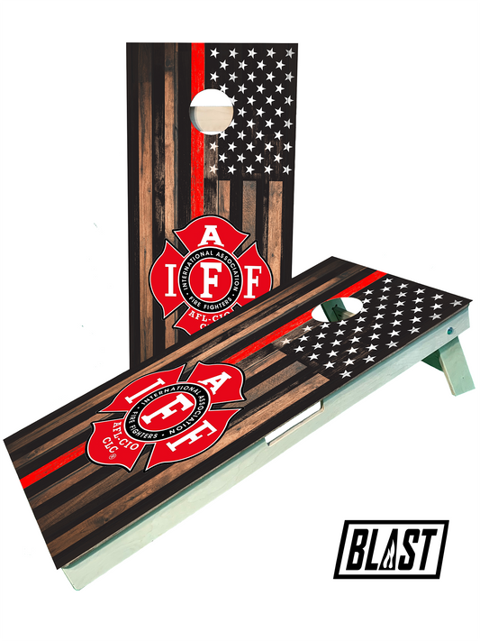 Fire Fighter IAFF - Fireman Cornhole Set