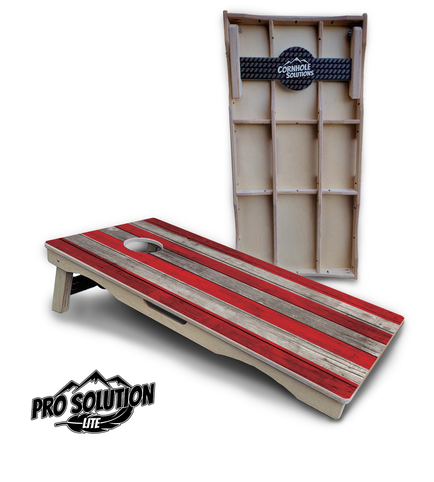 Large Stars & Stripes Cornhole Boards - Pro Solution Lite Series
