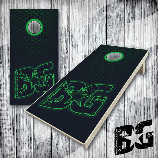 BG Cornhole Boards - Green Hex