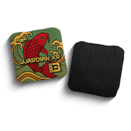 2026 Brotherhood Cornhole Guardian X Koi Fish Edition ACL Pro Stamped Cornhole Bags