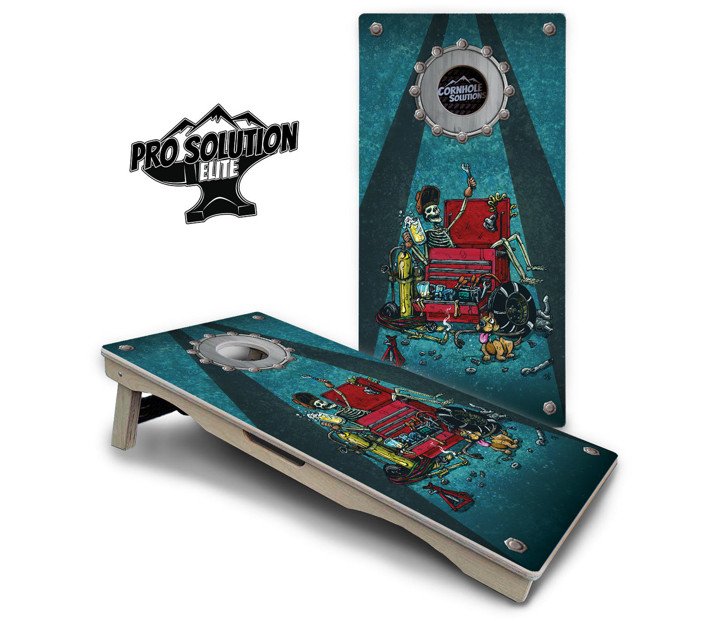 Artist Series Cornhole Boards - Pro Solution Elite Series