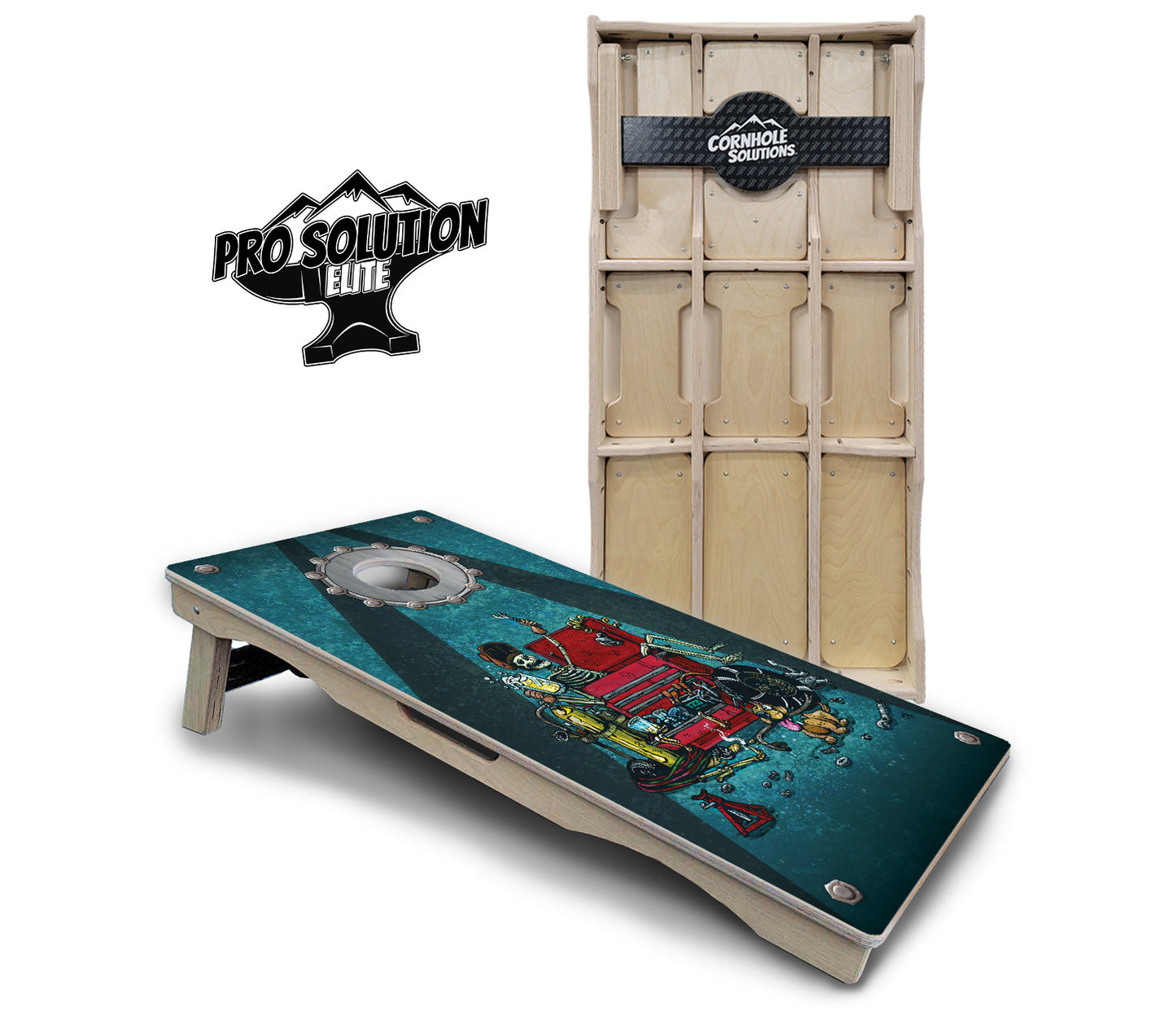 Artist Series Cornhole Boards - Pro Solution Elite Series
