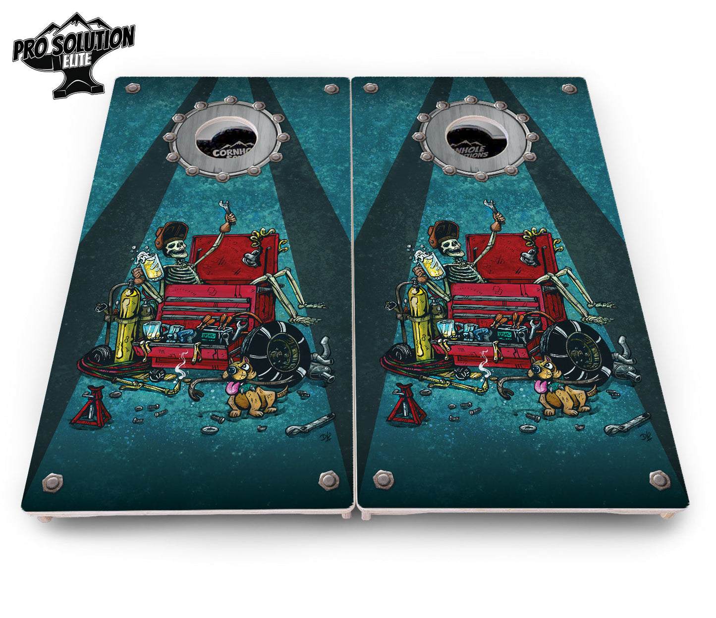 Artist Series Cornhole Boards - Pro Solution Elite Series