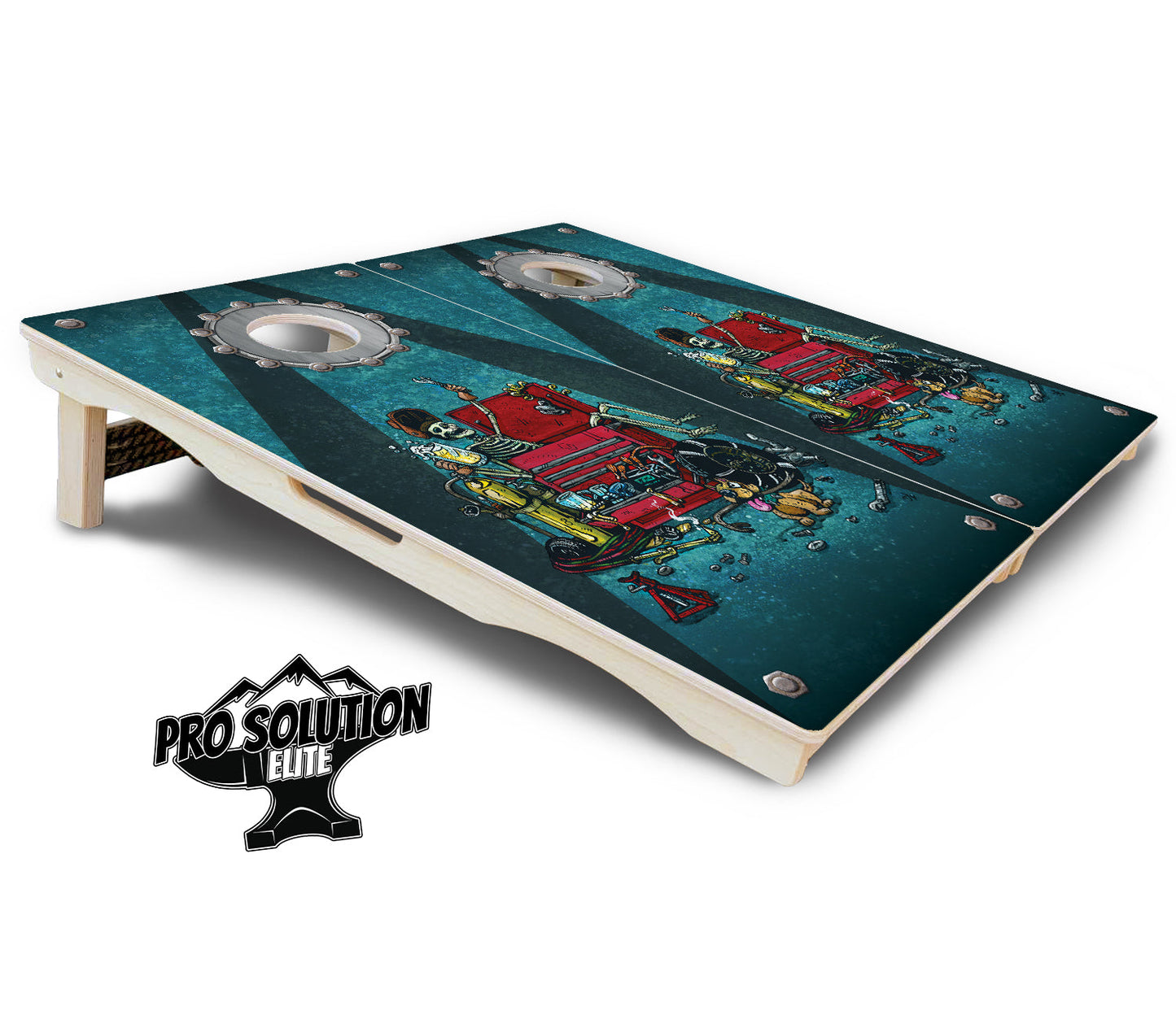 Artist Series Cornhole Boards - Pro Solution Elite Series