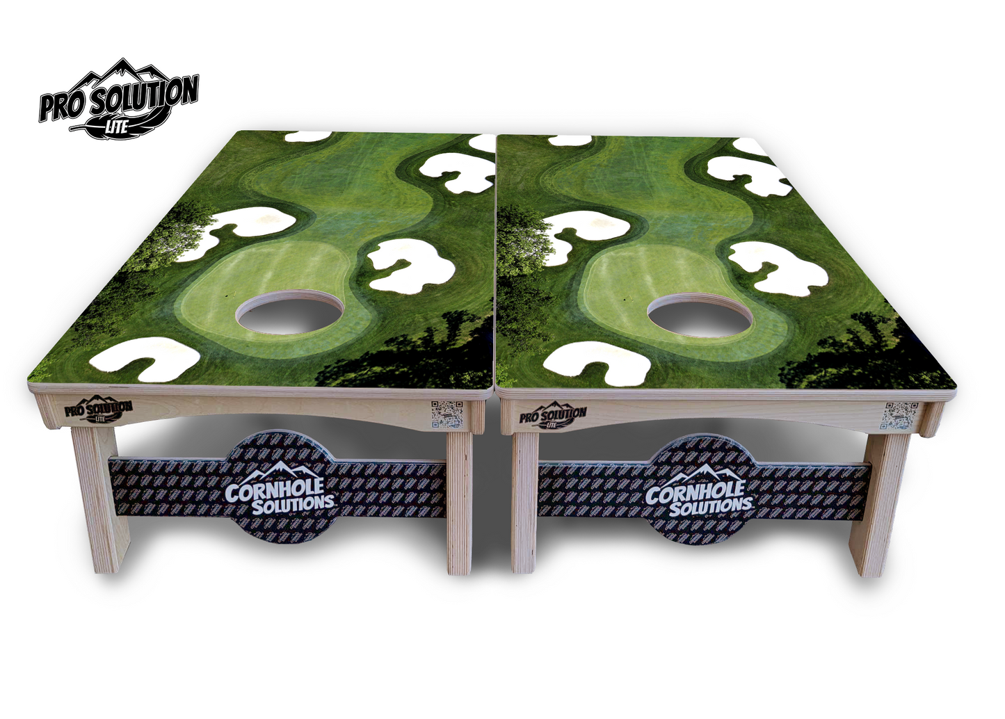 Golf Course Cornhole Boards - Pro Solution Lite Series