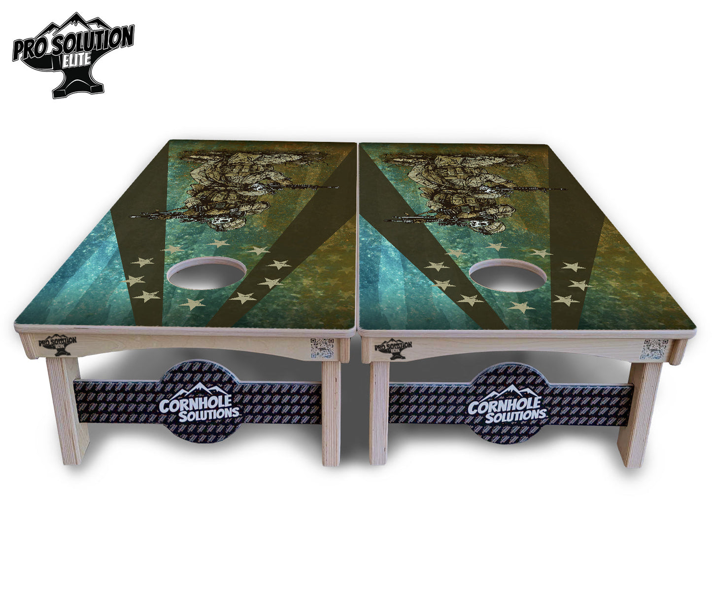 Artist Series Cornhole Boards - Pro Solution Elite Series