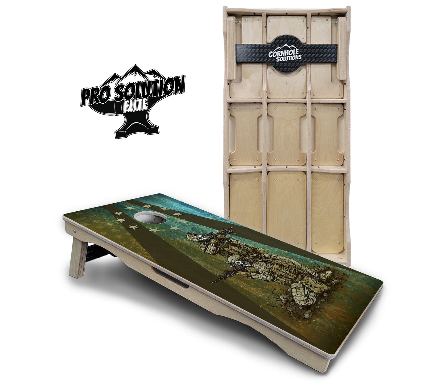 Artist Series Cornhole Boards - Pro Solution Elite Series