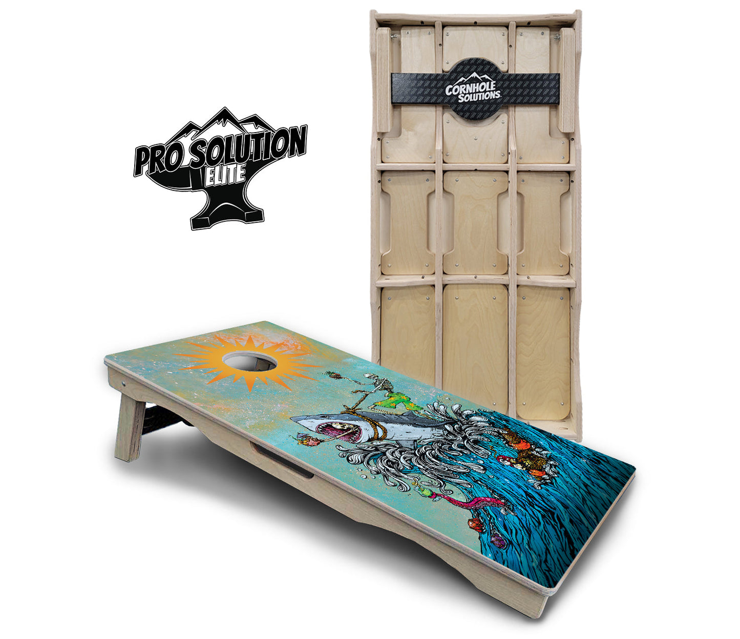 Artist Series Cornhole Boards - Pro Solution Elite Series