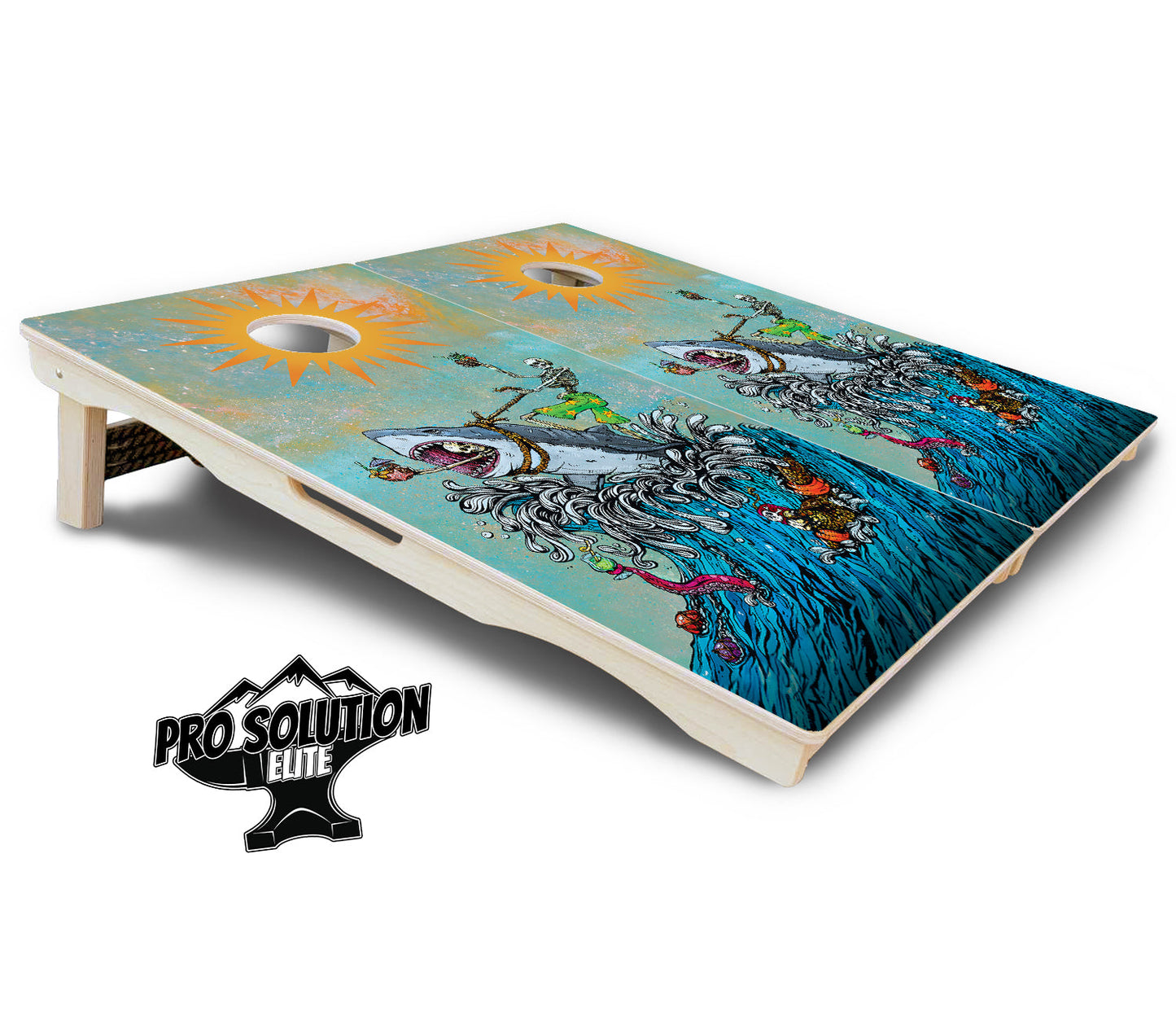 Artist Series Cornhole Boards - Pro Solution Elite Series