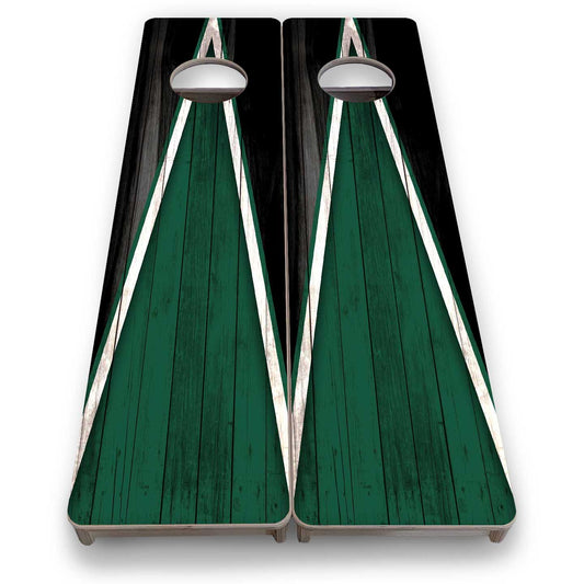 Training Skinny Boards - Sports Theme - Green & Black