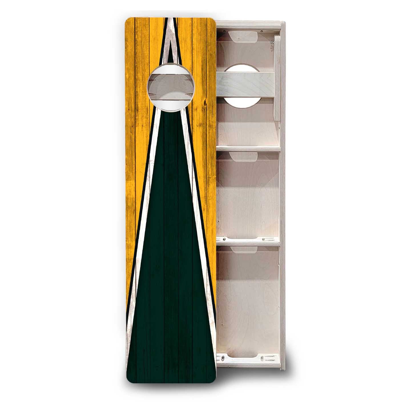 Training Skinny Boards - Sports Theme - Green & Gold