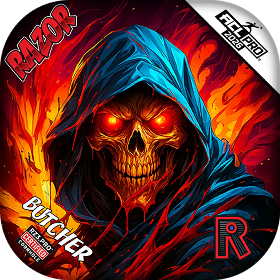 Butcher | Grim Reaper | ACL PRO Razor Cornhole Bags