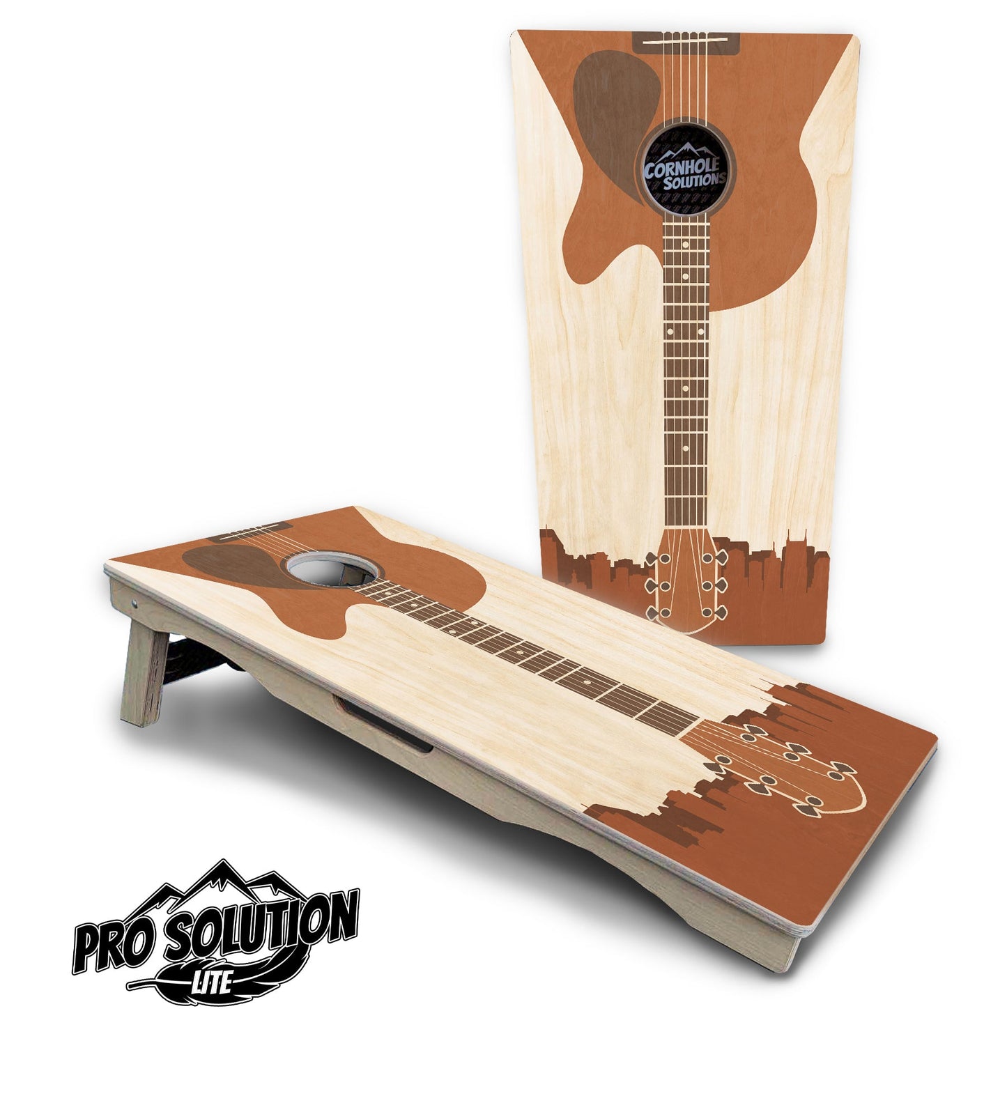 Guitar Cornhole Boards - Pro Solution Lite Series