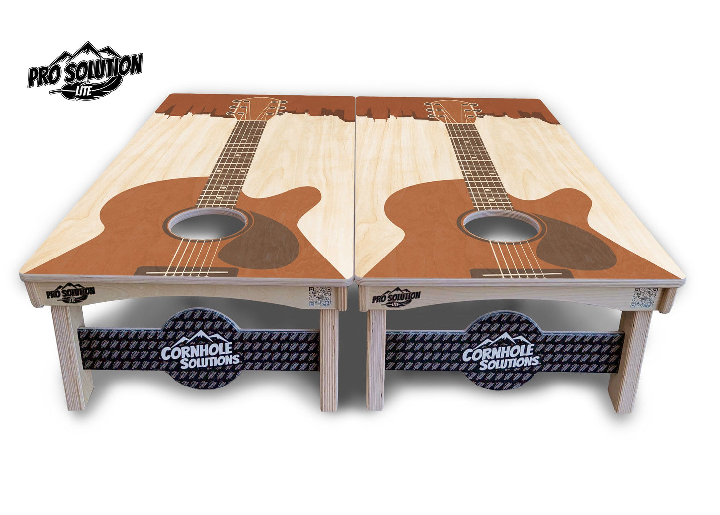 Guitar Cornhole Boards - Pro Solution Lite Series