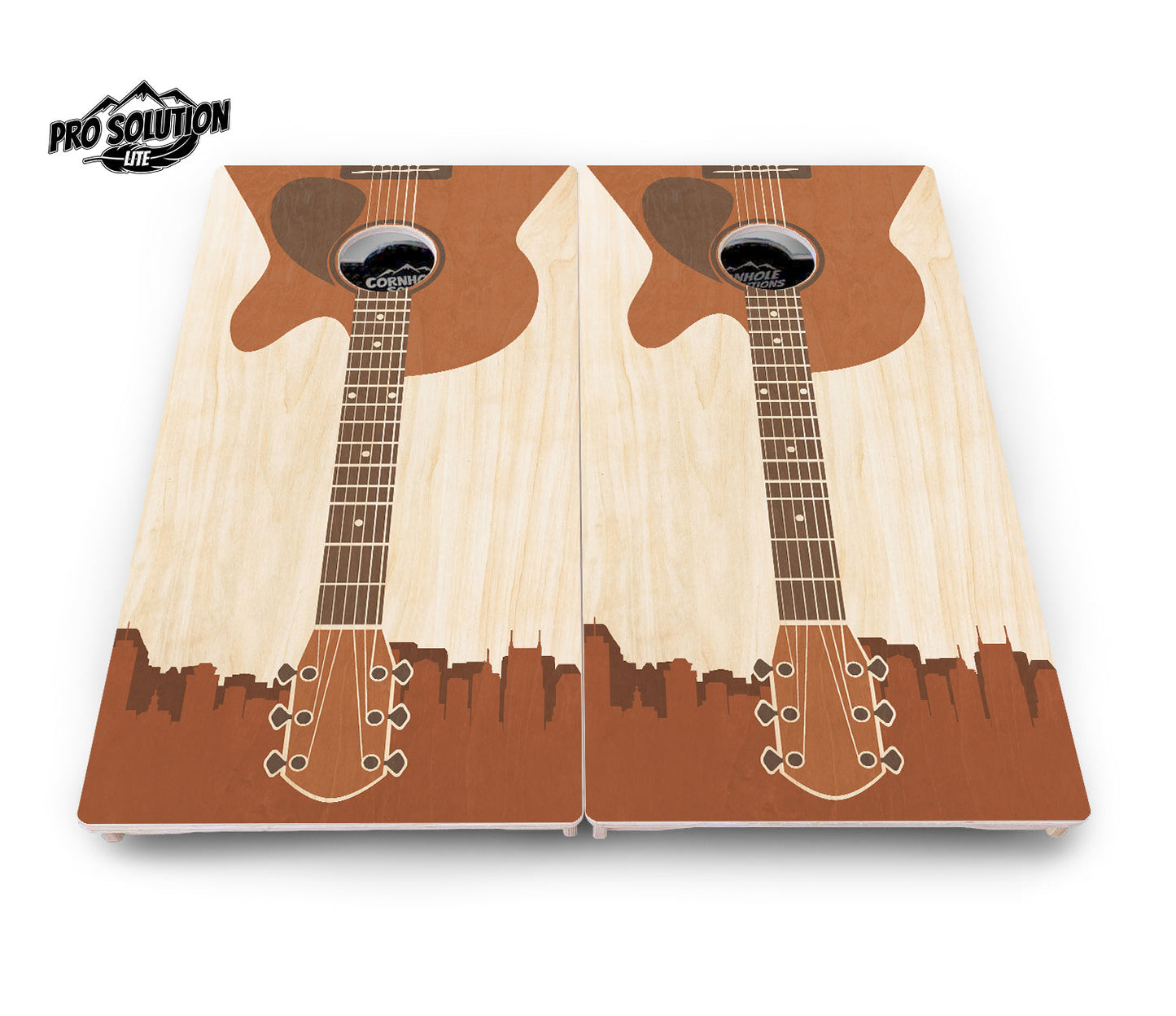 Guitar Cornhole Boards - Pro Solution Lite Series