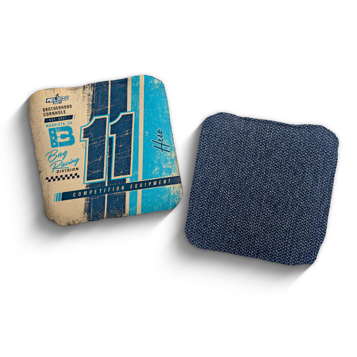 2027 Brotherhood Cornhole Hero Pole Position Edition ACL Comp Stamped Cornhole Bags