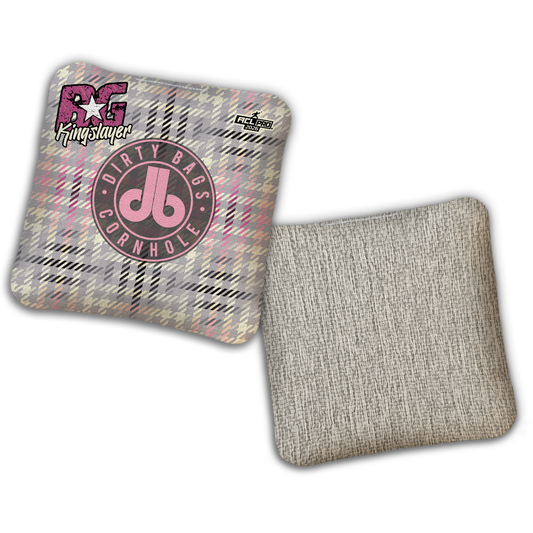 2026 BG Multiple Bag Models - "DB Houndstooth” Dirty Bags Collab - ACL Pro Stamped Cornhole Bags - SET OF 4 BAGS
