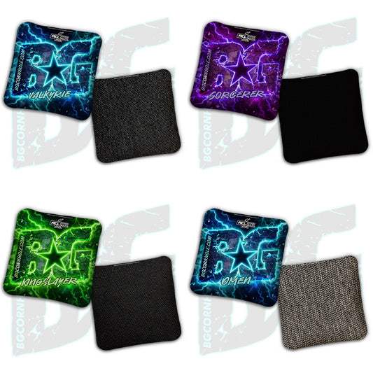 2026 BG Multiple Bag Models "Voltage" - ACL Pro Stamped Cornhole Bags - SET OF 4 BAGS