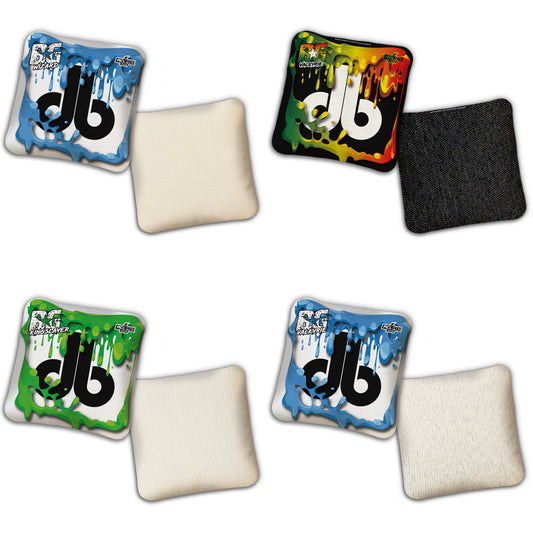 2026 BG Multiple Bag Models - "DB Goo” Dirty Bags Collab - ACL Pro Stamped Cornhole Bags - SET OF 4 BAGS