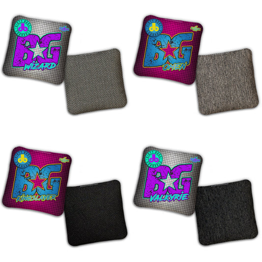2026 BG Multiple Bag Models - "DB Mosaic” Dirty Bags Collab - ACL Pro Stamped Cornhole Bags - SET OF 4 BAGS