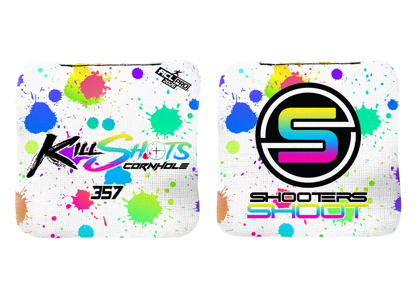 Killshots Cornhole | 357 Series | 2026 ACL PRO | Cornhole Bags | Stock Designs