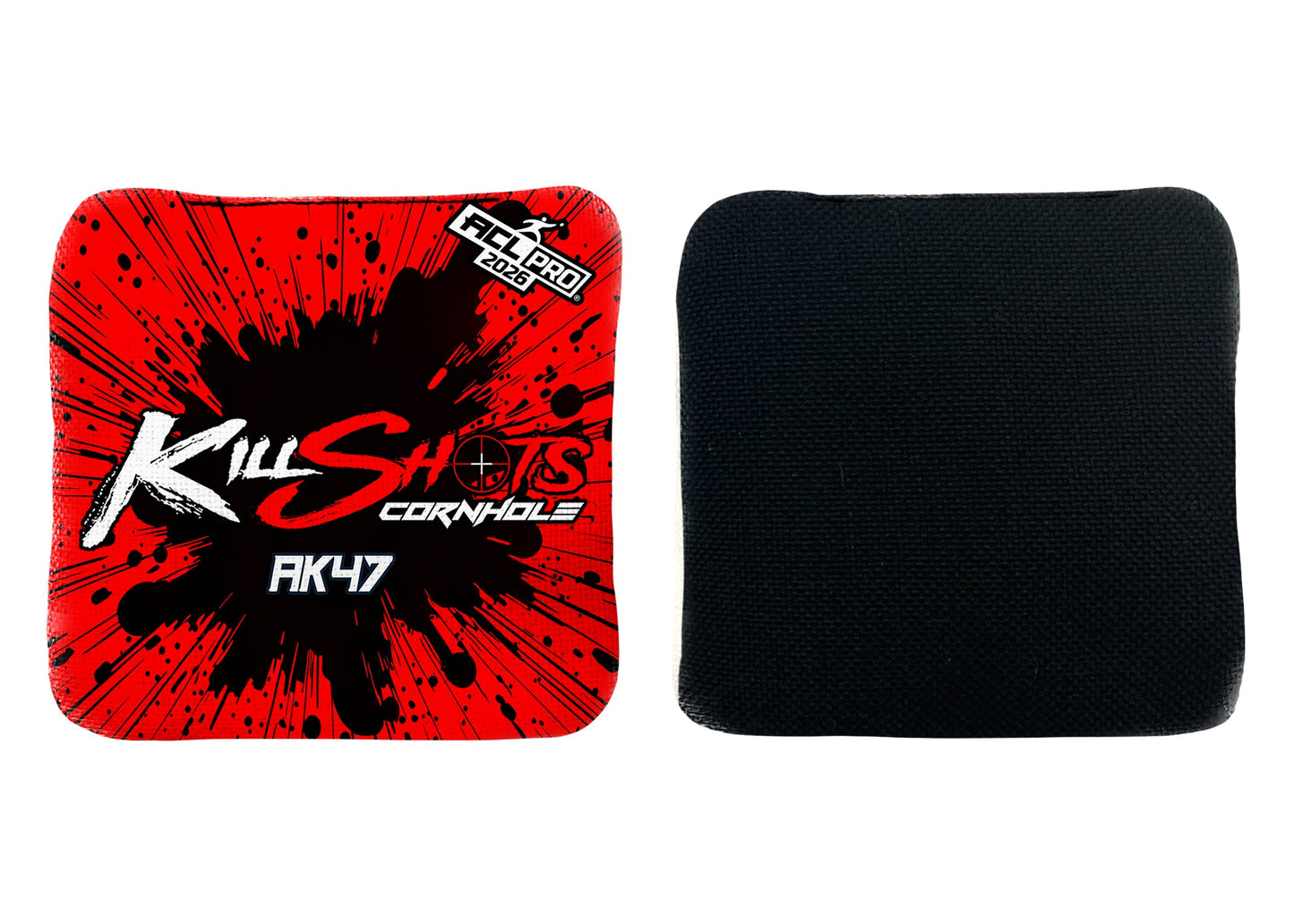Killshots Cornhole | AK47 Series | 2026 ACL PRO | Cornhole Bags | Stock Designs