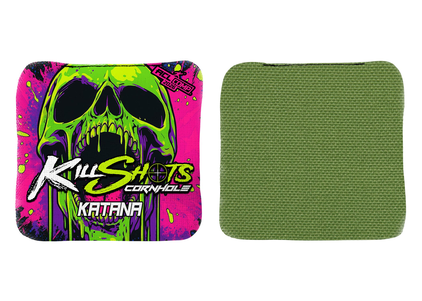 Killshots Cornhole | Katana Series | 2026 ACL COMP | Cornhole Bags | Limited Edition Designs