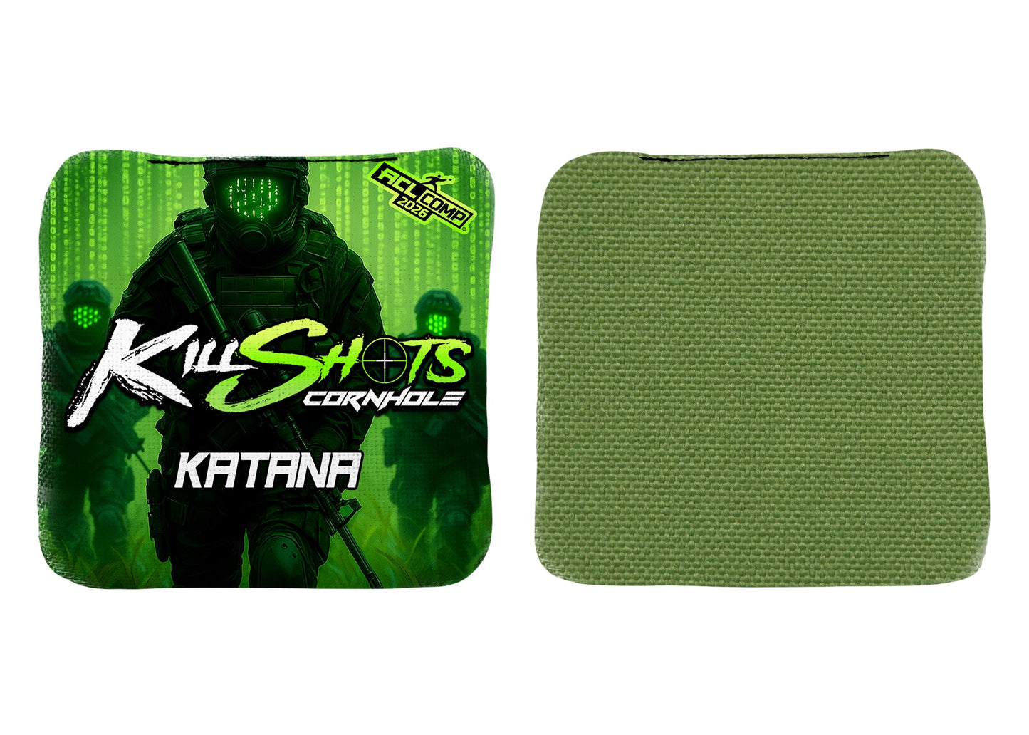 Killshots Cornhole | Katana Series | 2026 ACL COMP | Cornhole Bags | Limited Edition Designs