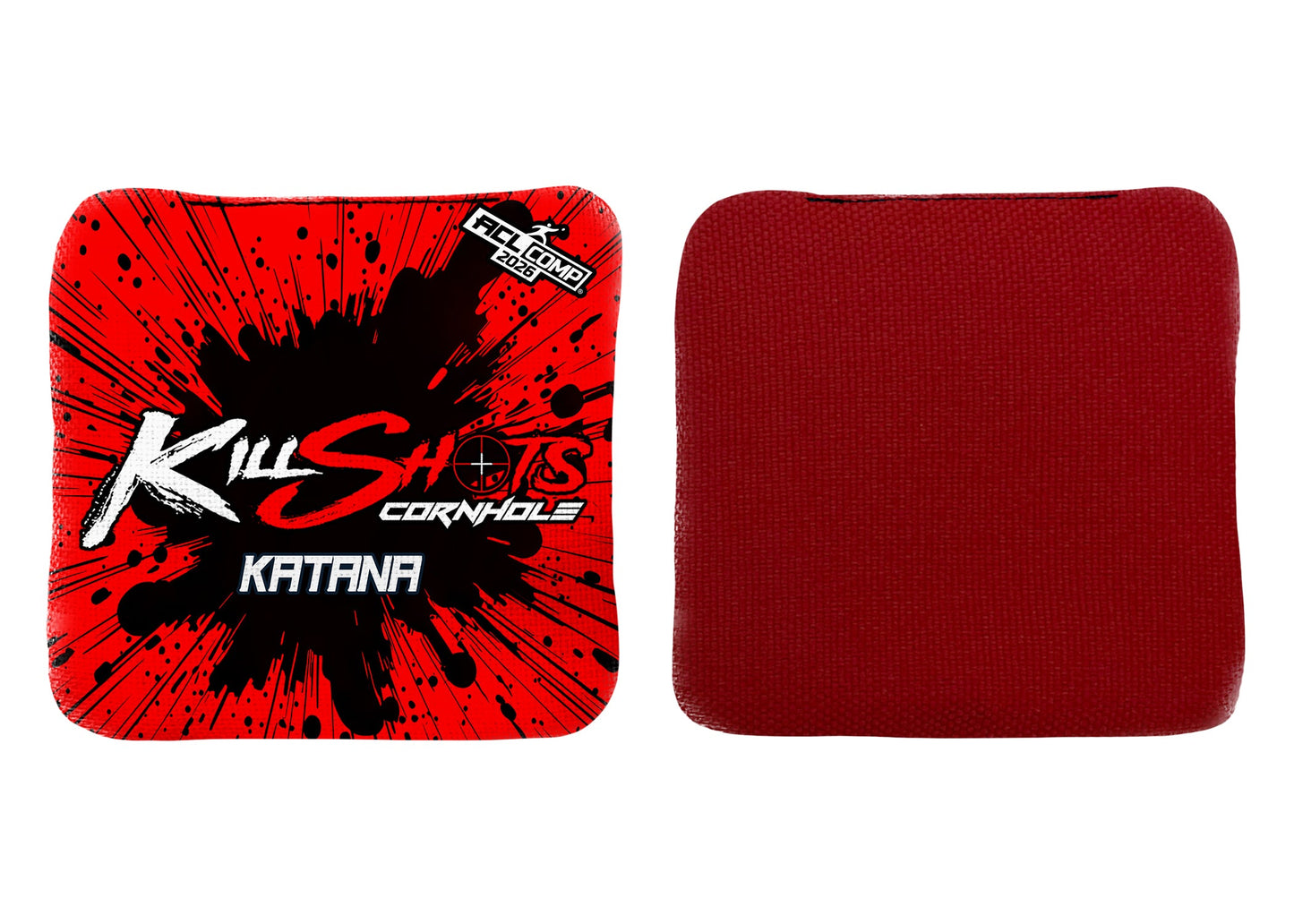Killshots Cornhole | Katana Series | 2026 ACL COMP | Cornhole Bags | Stock Designs