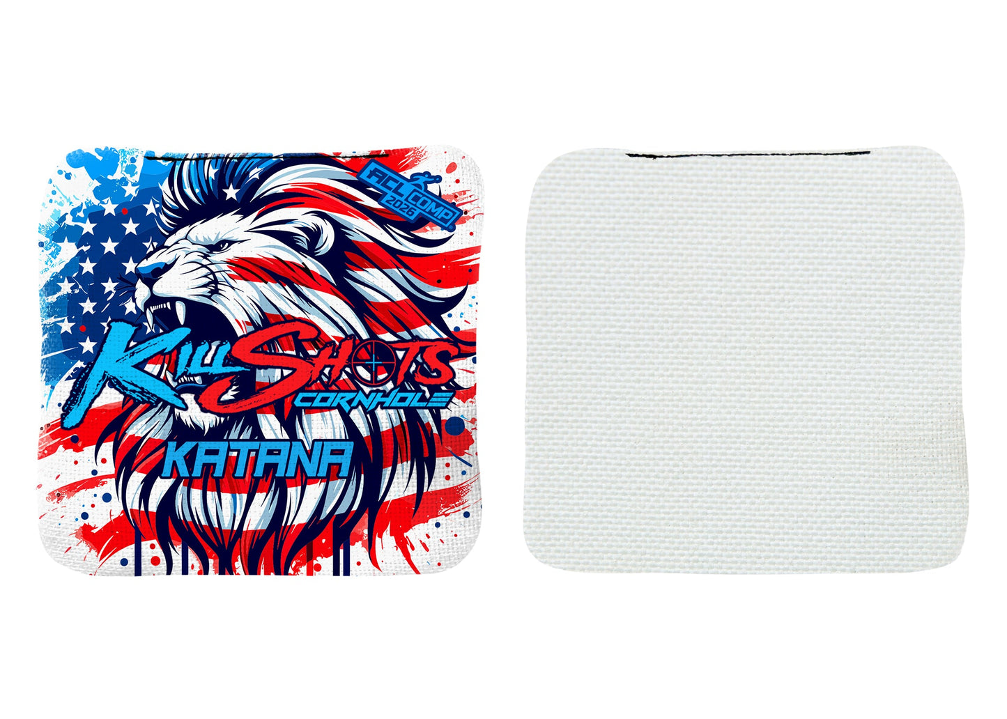 Killshots Cornhole | Katana Series | 2026 ACL COMP | Cornhole Bags | Limited Edition Designs