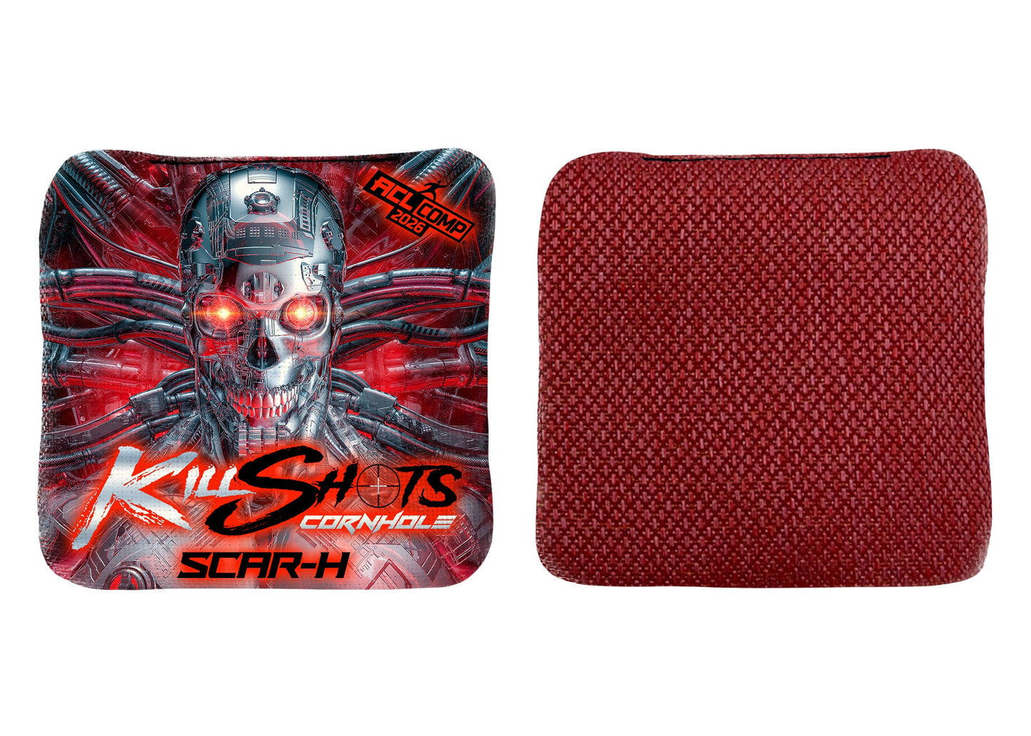 Killshots Cornhole | Scar-H Series | 2026 ACL COMP | Cornhole Bags | Limited Edition Designs