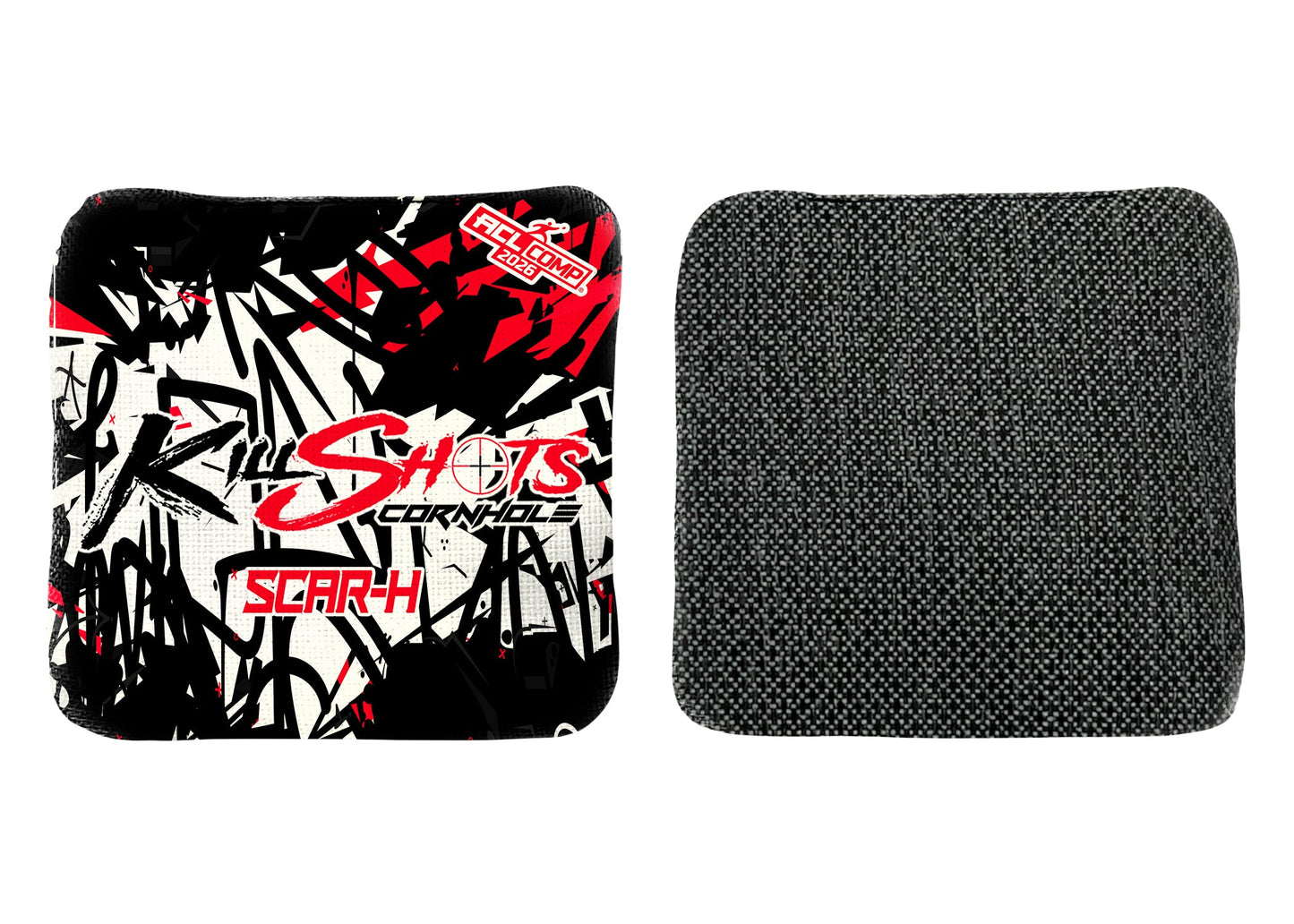 Killshots Cornhole | Scar-H Series | 2026 ACL COMP | Cornhole Bags | Limited Edition Designs