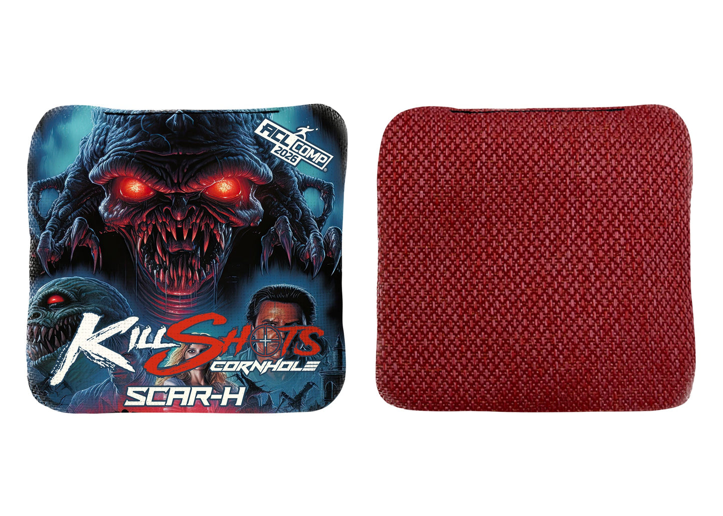 Killshots Cornhole | Scar-H Series | 2026 ACL COMP | Cornhole Bags | Limited Edition Designs