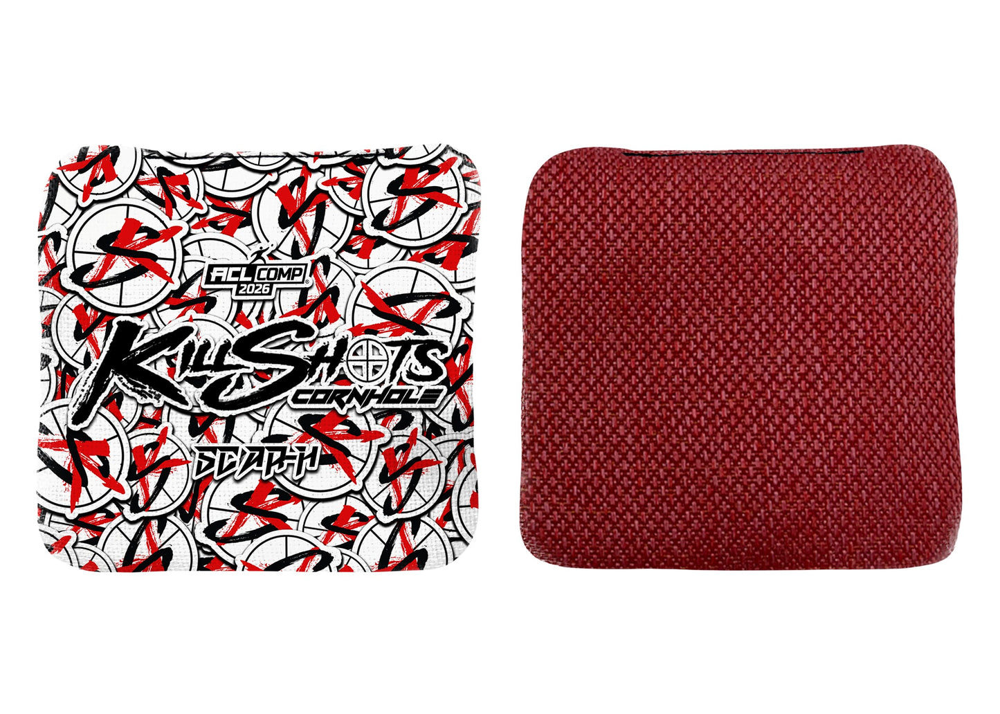 Killshots Cornhole | Scar-H Series | 2026 ACL COMP | Cornhole Bags | Limited Edition Designs