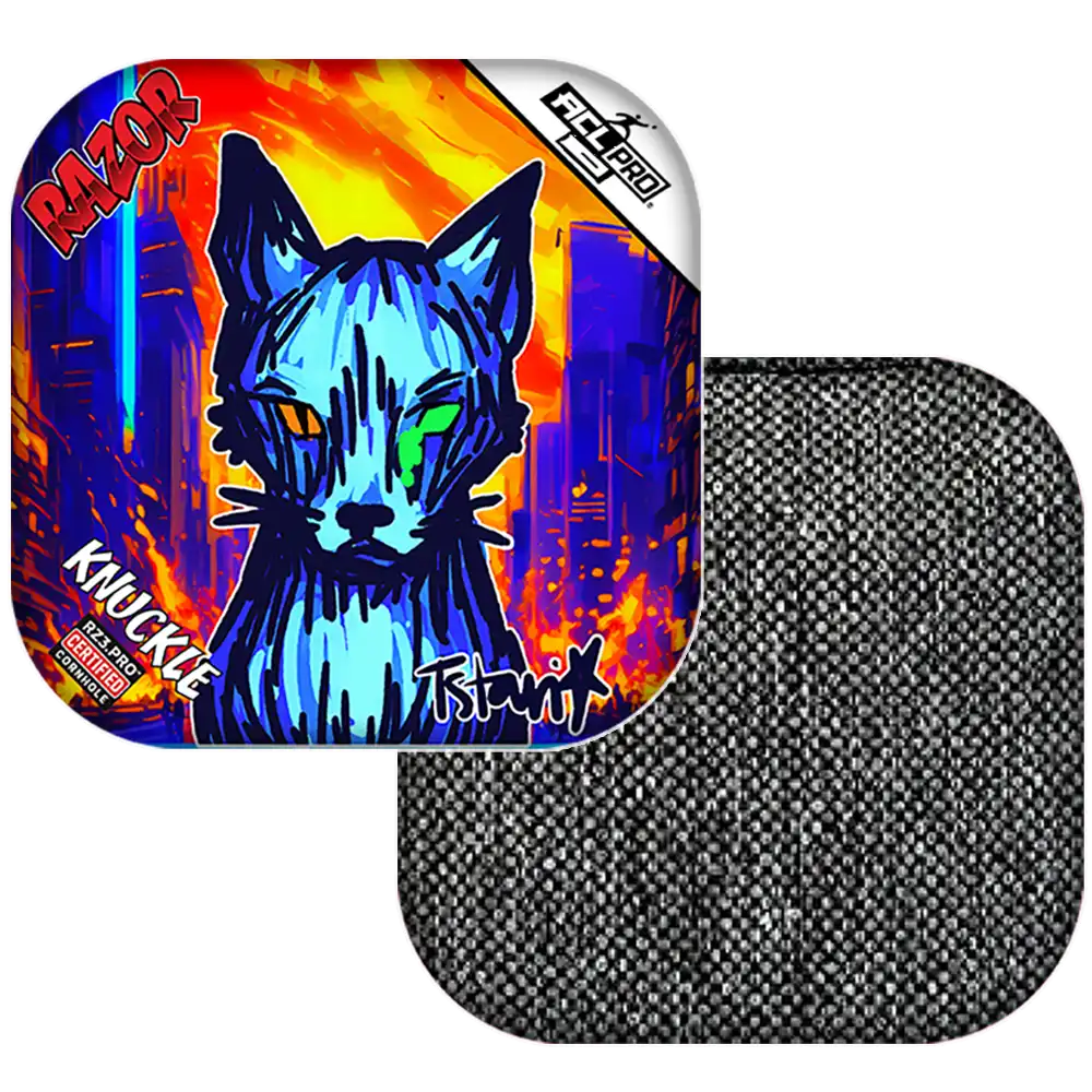 Knuckle | KAOS KITTY | ACL PRO Razor Cornhole Bags