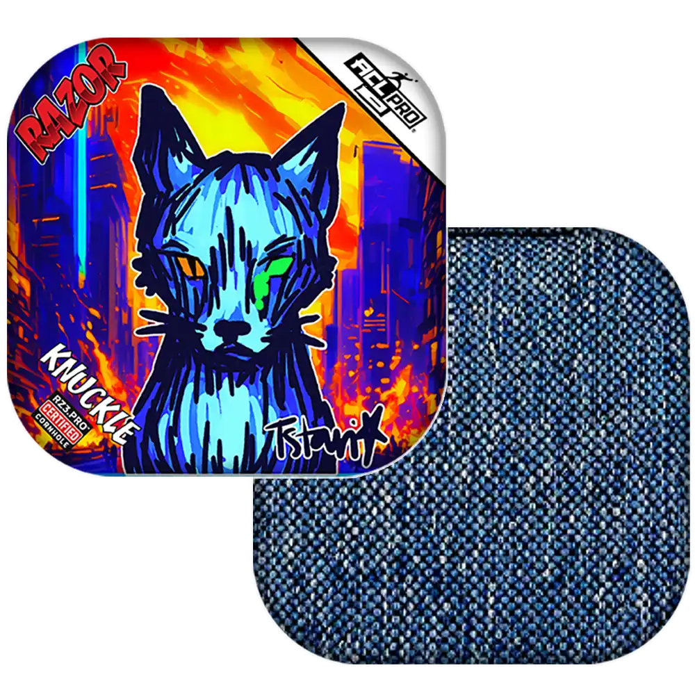 Knuckle | KAOS KITTY | ACL PRO Razor Cornhole Bags