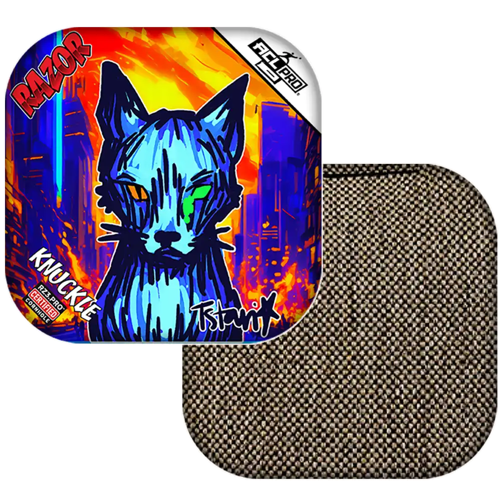 Knuckle | KAOS KITTY | ACL PRO Razor Cornhole Bags