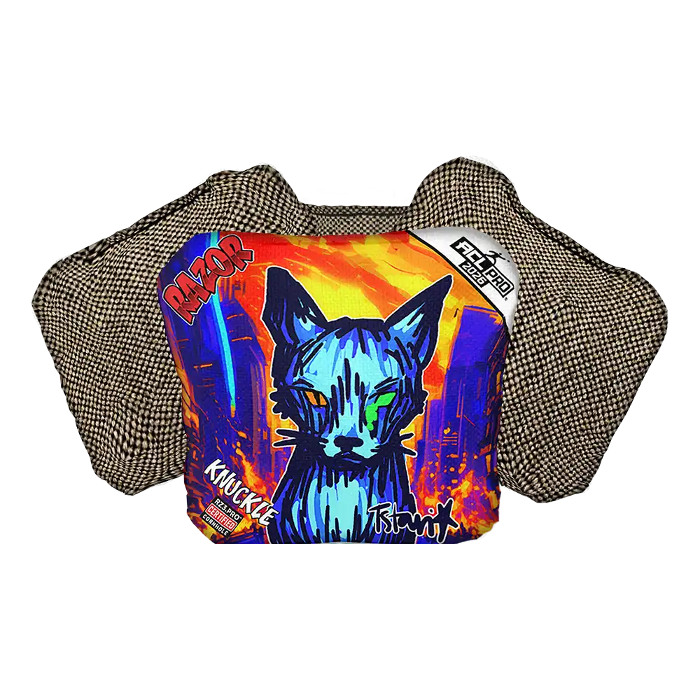 Knuckle | KAOS KITTY | ACL PRO Razor Cornhole Bags
