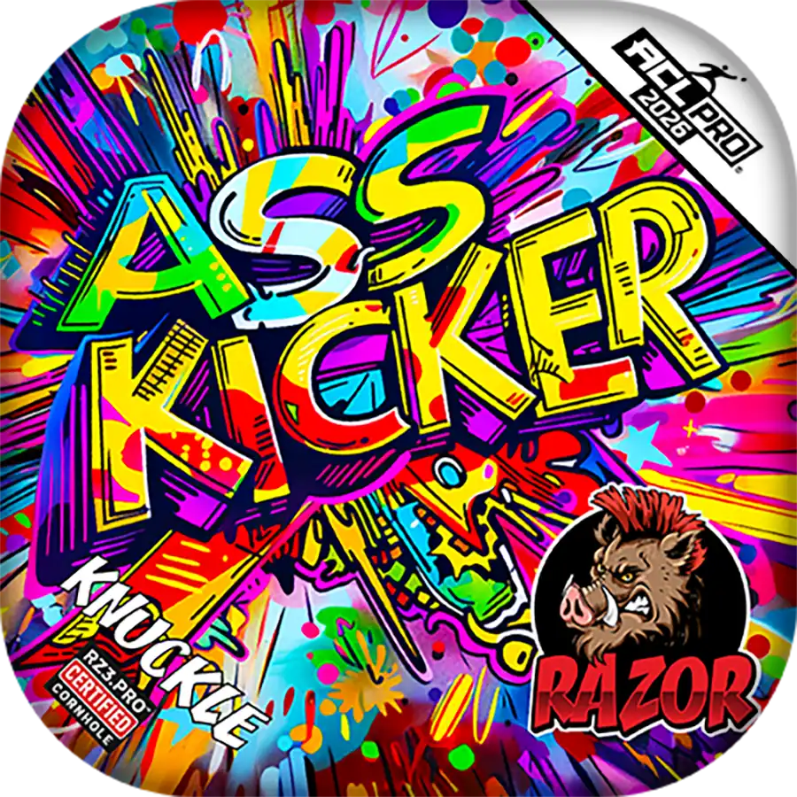 Knuckle | Ass Kicker III | ACL PRO Razor Cornhole Bags