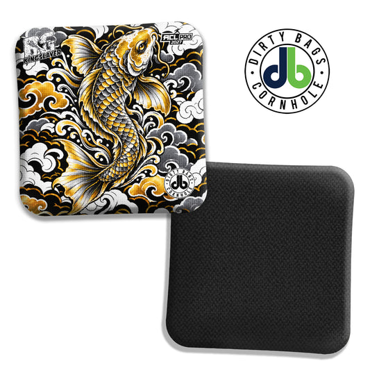 BG Cornhole Bags - Kingslayer - Koi Clouds