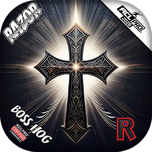 Boss Hog | Light Cross | ACL PRO Razor Cornhole Bags