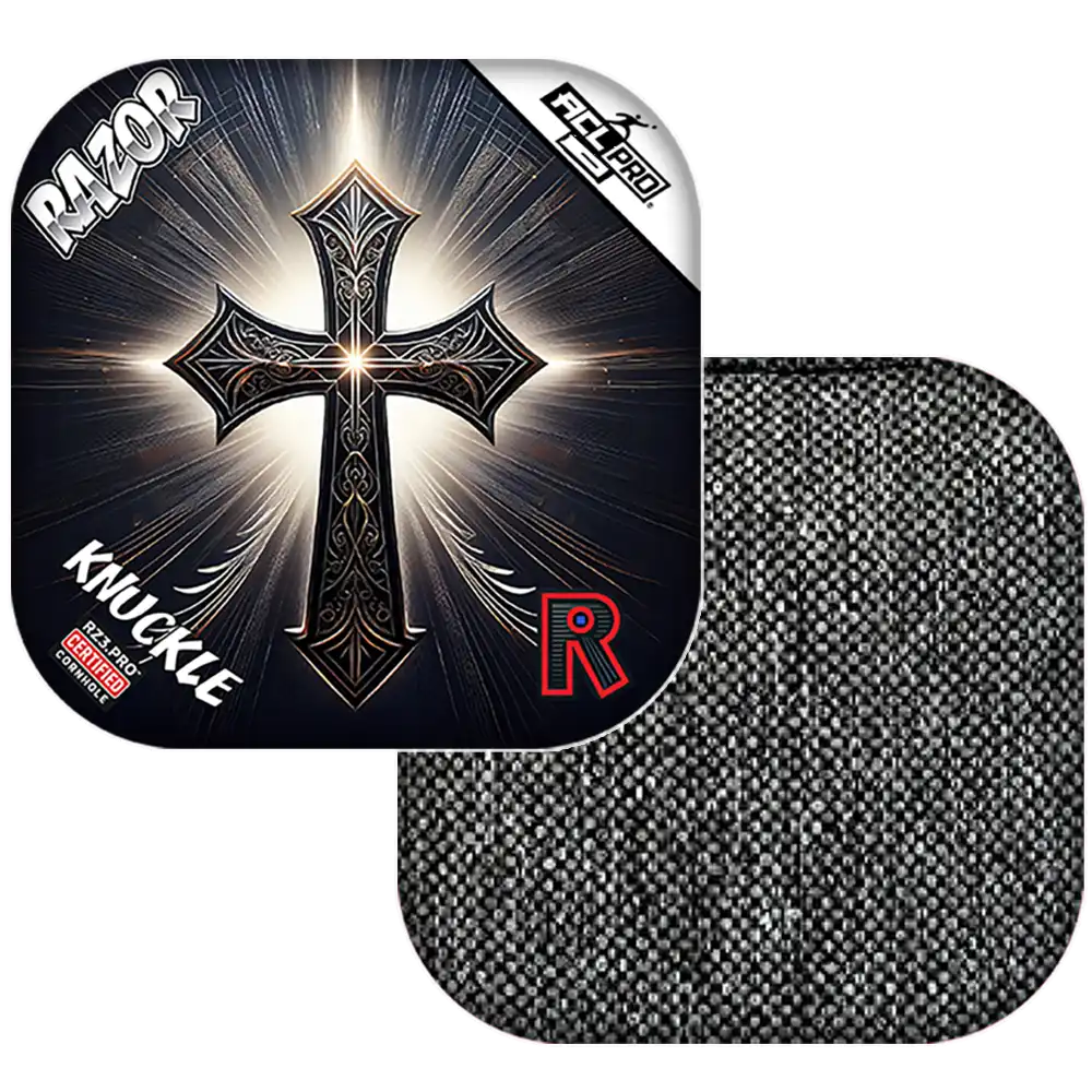Knuckle | Light Cross | ACL PRO Razor Cornhole Bags