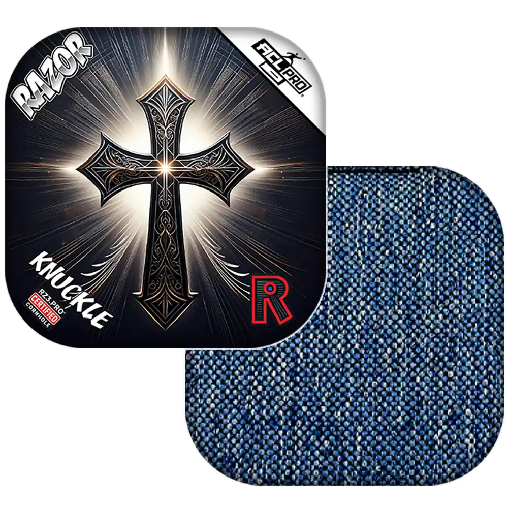 Knuckle | Light Cross | ACL PRO Razor Cornhole Bags