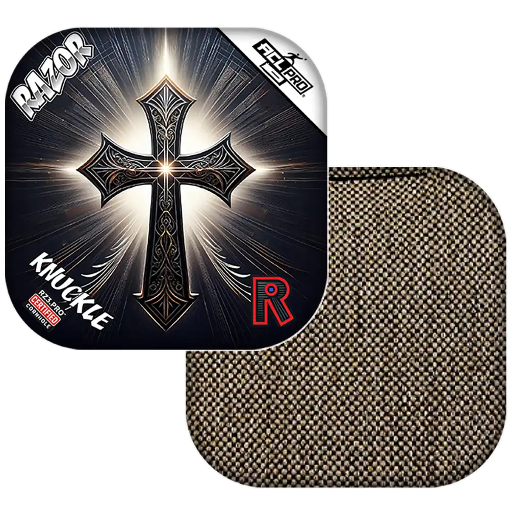 Knuckle | Light Cross | ACL PRO Razor Cornhole Bags